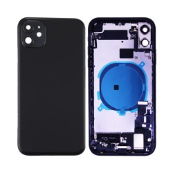 Tampa Traseira com Frame+Flex+Vibrator Apple iPhone 11 Preto Tampa Traseira com Frame+Flex+Vibrator Apple iPhone 11 Preto
